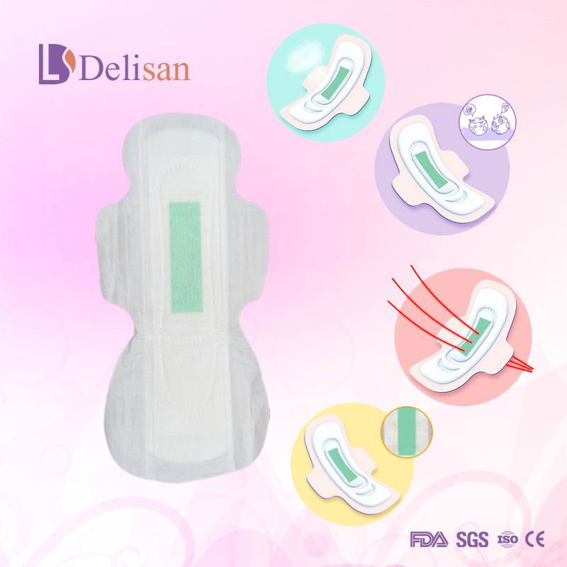 Non-Woven Ultra Thin Lady Anion Sanitary Pad 3