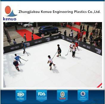 self-lubricating uhmwpe rink outdoor sports skating rink equipment hockey synthe 4