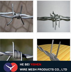 Hebei Yishen Galvanized Barbed Wire