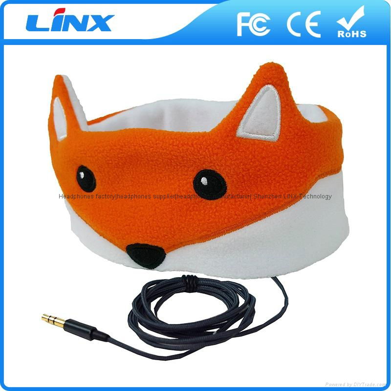 Shenzhen LINX Tech Factory Cartoon headband Sleeping Headphone 2