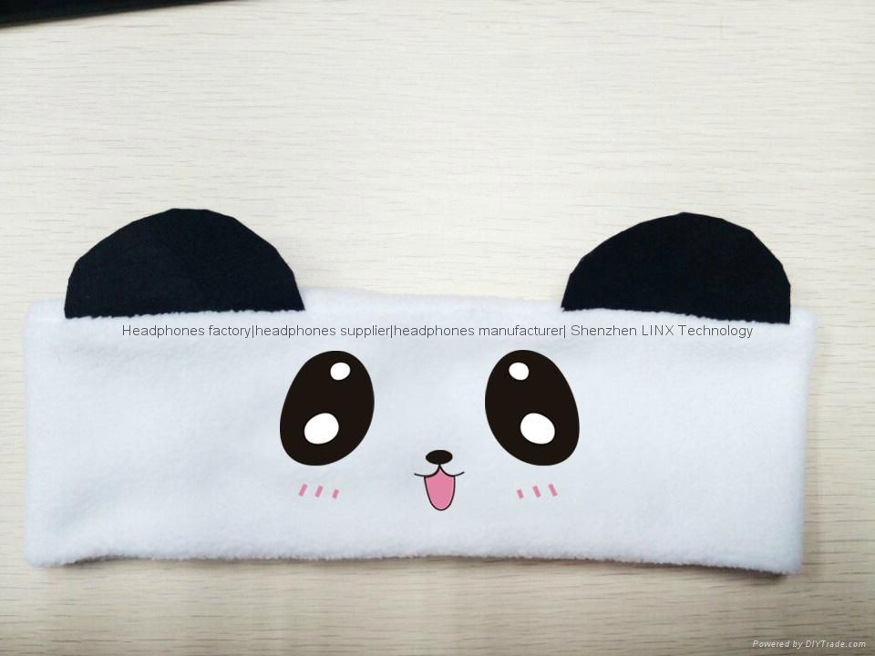 Shenzhen LINX Tech Factory Cartoon headband Sleeping Headphone 3