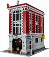LEGO Ghostbusters 75827 Firehouse Headquarters Building Kit 1