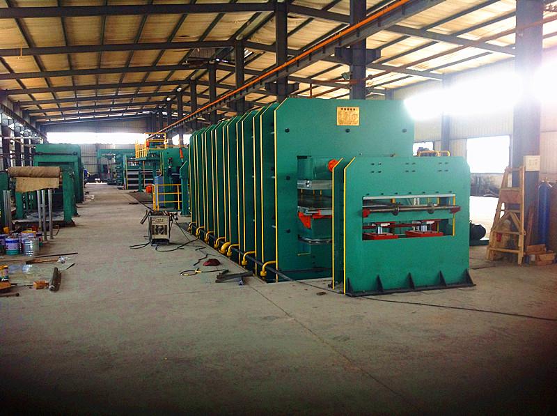 steel core  converyer belt production line 4