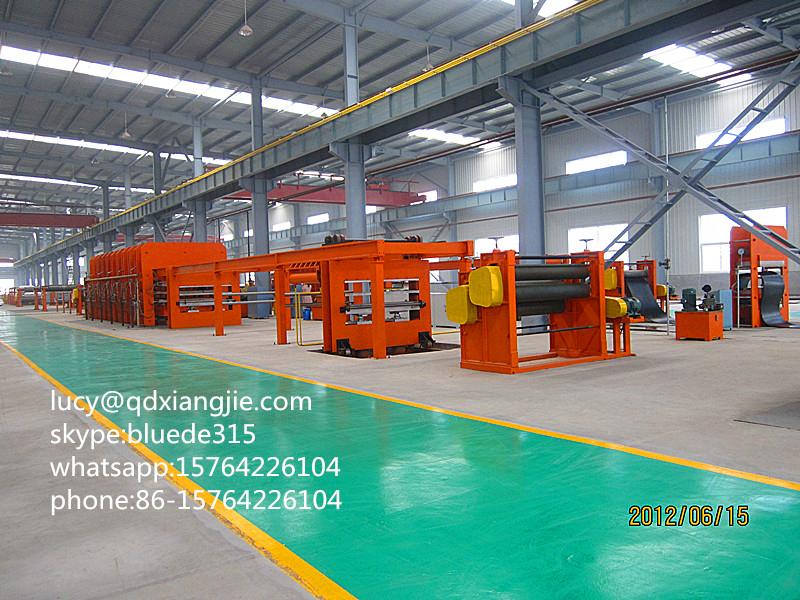  rubber Converyer belt production line 3