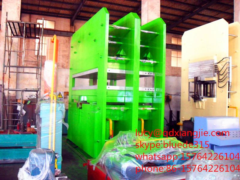 ce and iso certification rubber speed humps making machine 4