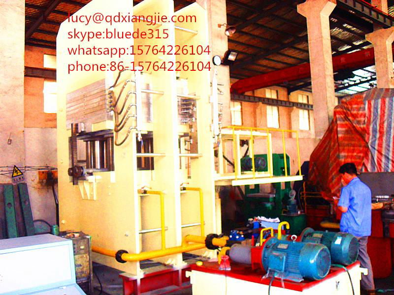 ce and iso certification rubber speed humps making machine 2