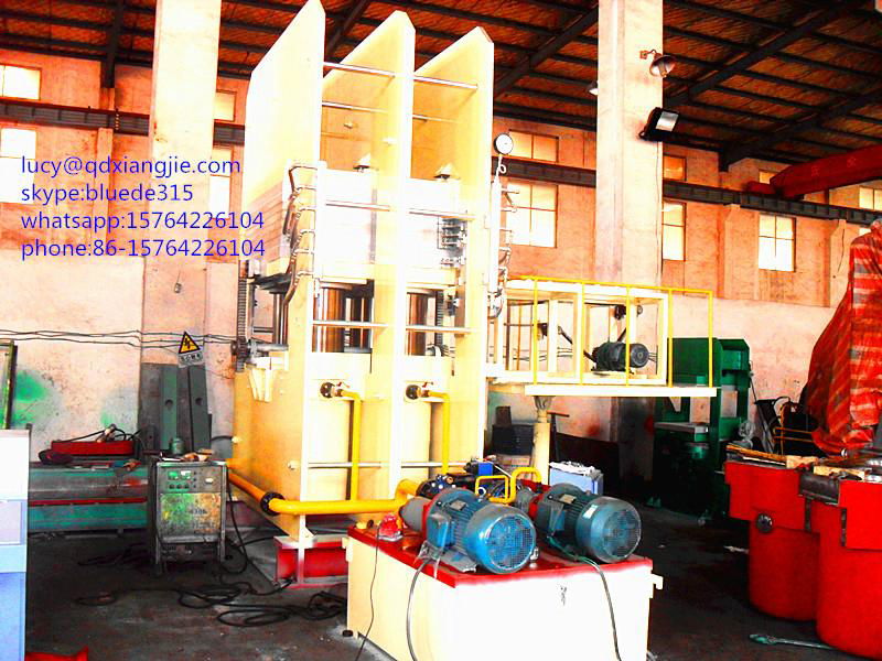 ce and iso certification rubber speed humps making machine 3