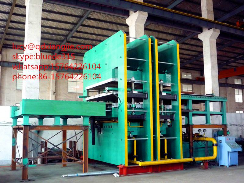 Automatic opening hydraulic vulcanization press machine 2