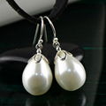 Wholesale waterdrop shaped pearl S925