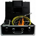 32G storage video pipe inspection camera with 20m cable