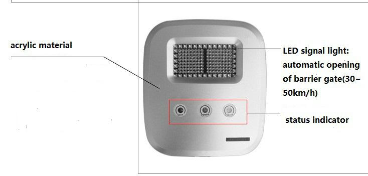 433mhz Parking Access System Long Distance Bluetooth Card Reader for Parking 4