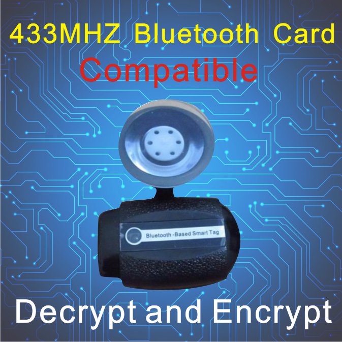 Long distance 433mhz active bluetooth card rfid tag