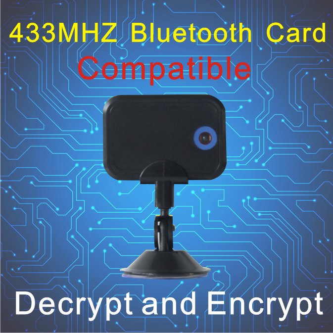 long distance 433mhz RFID active bluetooth card for Smart Parking System 2