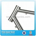 Cycling road racing titanium bike frame 2