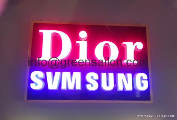 LED 3 D letter logo signs customized signage 