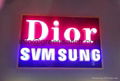 LED 3 D letter logo signs customized signage 