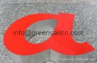 LED 3 D letter logo signs customized signage  4