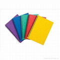 Notebook Sidebound Ruled 90gsm 120 Pages A5 Assorted 1