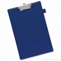 Office Standard Clipboard with PVC Cover Foolscap Blue
