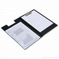 5 Star Office Clipboard Fold Over Executive PVC Finish with Pocket Foolscap Blac 3