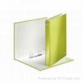 Ring Binder 2 D-Ring 25mm Size A4 Green