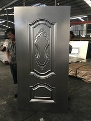 Yujie Embossed Steel Door Skin Yongkang Factory