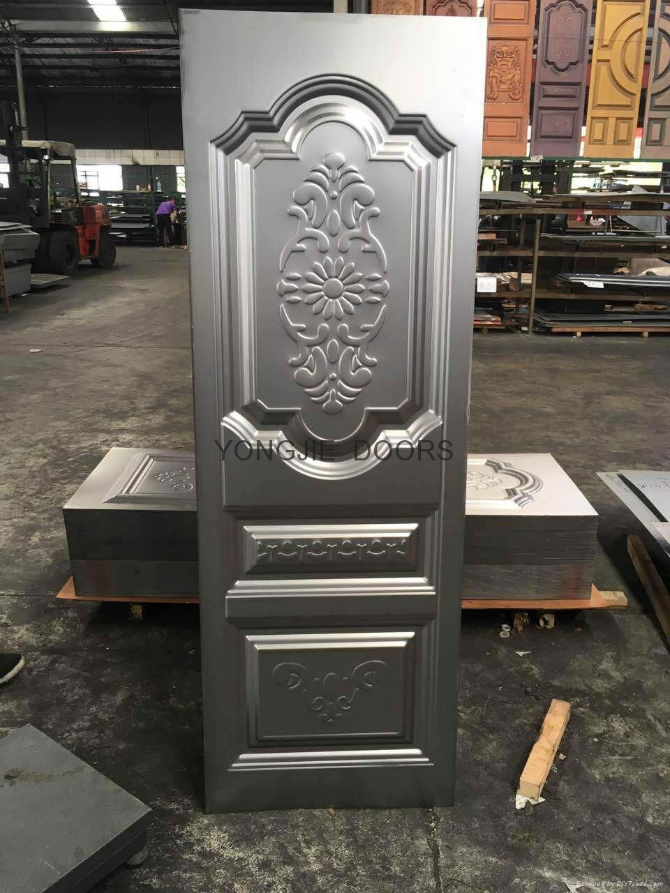 steel door parts in 6ft*2ft  to nigeria  market  2