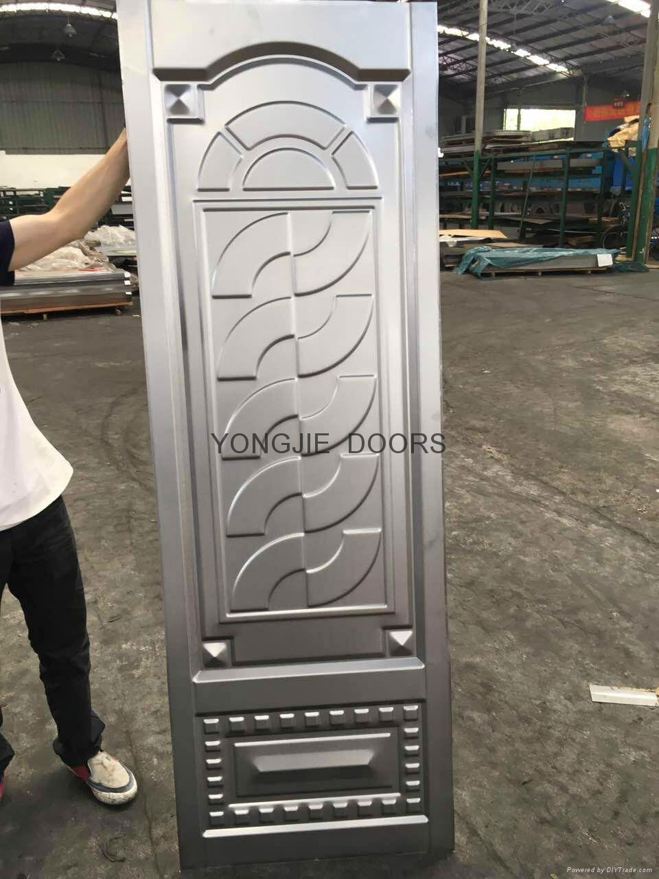 steel door parts in 6ft*2ft  to nigeria  market  3