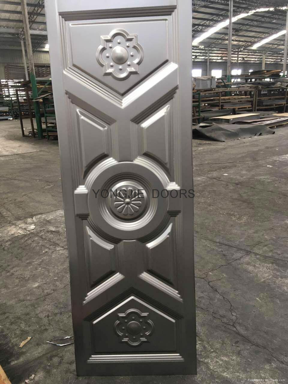 steel door parts in 6ft*2ft  to nigeria  market  5