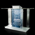 modern acrylic church pulpit podium lectern 2