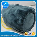 Inflatable travel pillow u shape neck massager  3