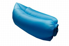 Cheap price inflatable banana sleeping bag hangout bag for camping