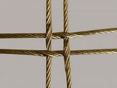 Stainless steel rope mesh