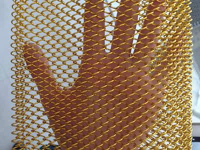 Wire Mesh Coil Drapery 2