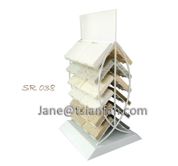 Xiamen SR038  Cheap quartz stone dispaly shelf