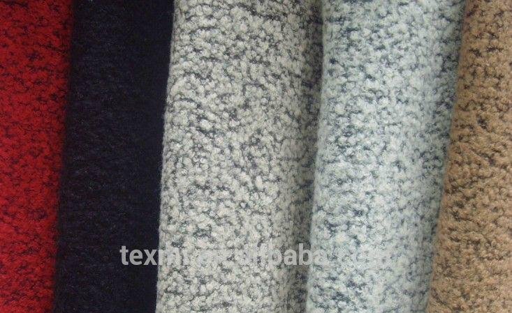 woollen knit fabric for winter garment