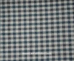 plaid style clothing woollen knit fabric