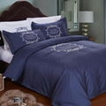 cotton embroidery bedding set