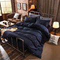 solid colour quilt cover duvet cover bed linen 1