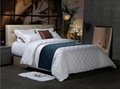 hotel sheet  hotel bed cover hotel printed bedding
