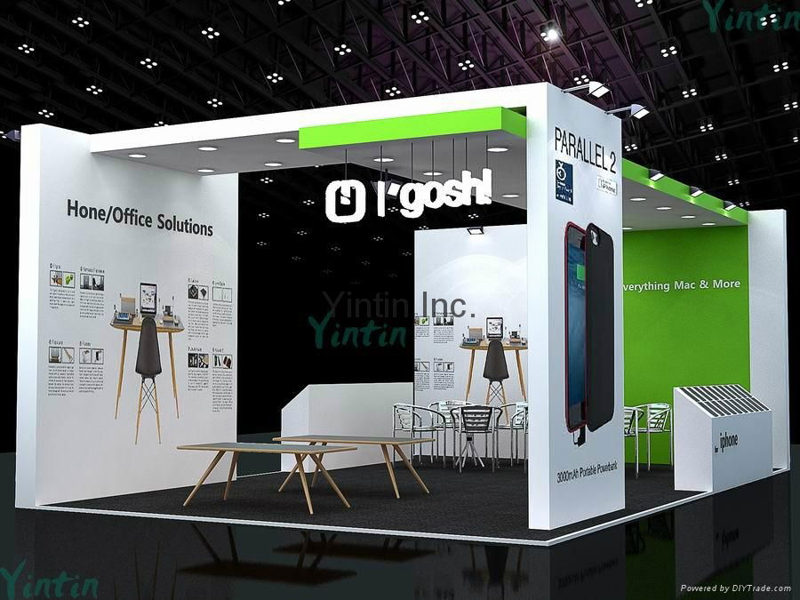 Wanna make your booth stand out in the tradeshow, please contact Yintin Inc.!!