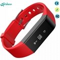 Vidonn A6 Bluetooth Smart Bracelet Health Wristband Pedometer Watch 5