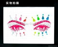 Newest Neon Color Eye Rock Festival Rhinestone Diamond Sticker for Party 