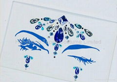 Body Stickers Crystal Stones Sticker Face Crystal Stickers 