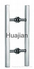 square type stainless steel front entry door hardware