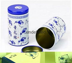 青花瓷茶葉鐵罐包裝盒