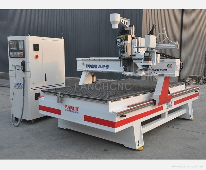 Heavy duty auto tool change cnc router 6~40 tools