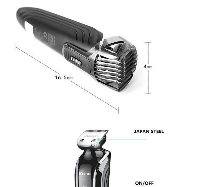 All-in-One Trimmer with 7 attachments Electric man grooming kit 2