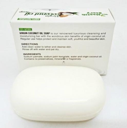 The Health Story Natural Virgin Coconut Oil Soap 100g SLSfreeFragance 3