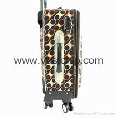 Custom polyester travel trolley l   age bag